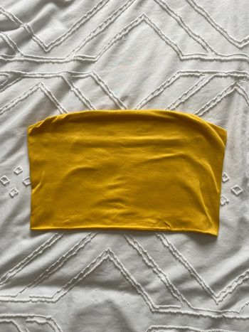 top bandeau jaune
