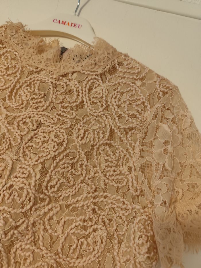 Blouse brodée zara