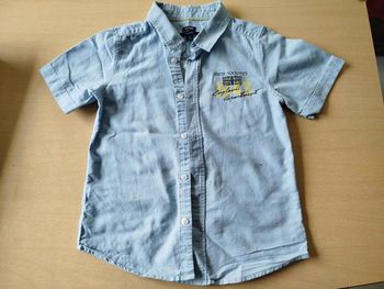 chemise manches courtes 8 ans