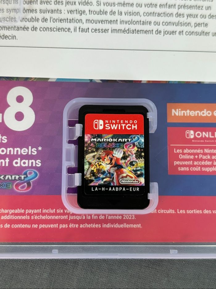 Jeu switch Mariokart 8 deluxe - photo numéro 2