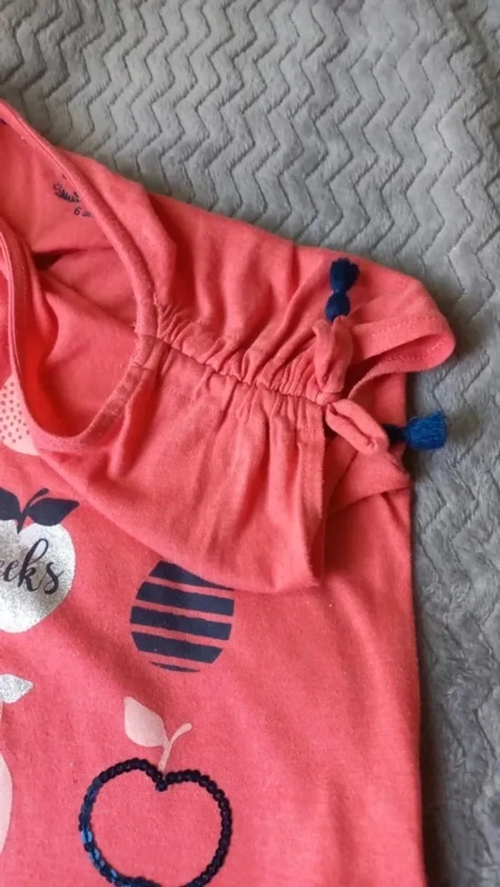 T-shirt sans manche corail creeks - photo numéro 3