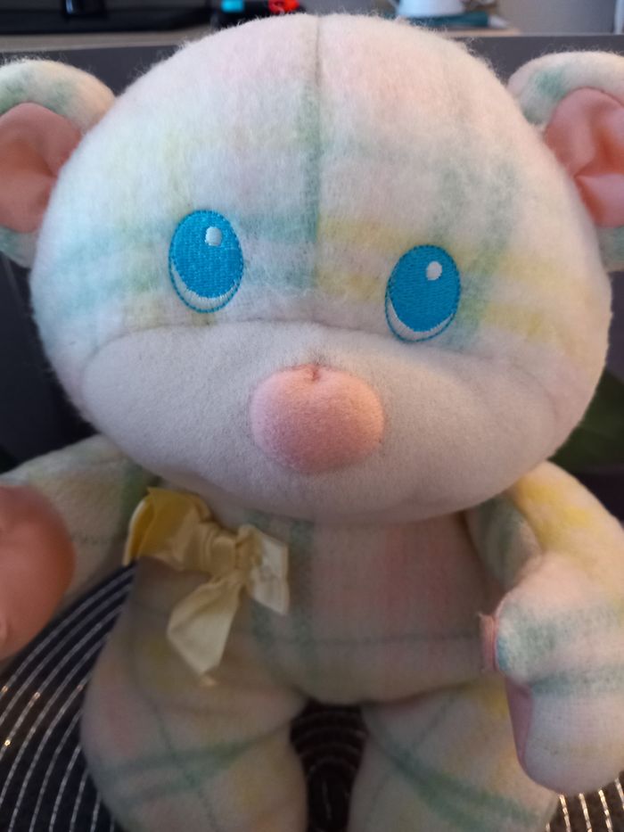 Peluche ours snuzzels playskool 1987 vintage 36cm - photo numéro 5