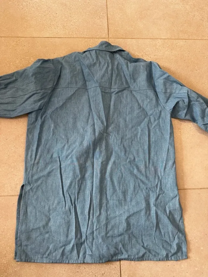 Chemise bleu de Sym, très bon état, taille 38 - photo numéro 4