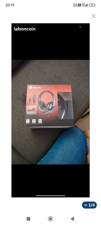 Casque audio neuf NGS