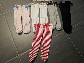 Lots chaussettes hautes 31.35
