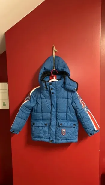 Blousons de ski garçon 3-4 ans poivre blanc