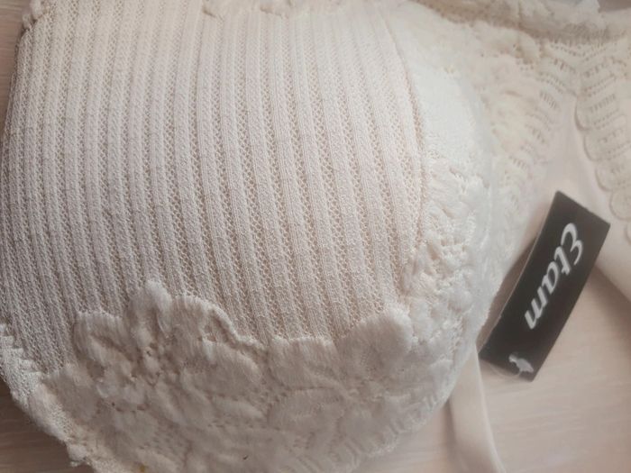 Soutien gorge Etam ecru 85 E - photo numéro 2