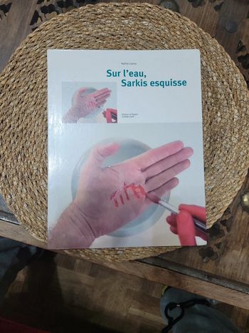 Sur l eau, Sarkis esquisse.