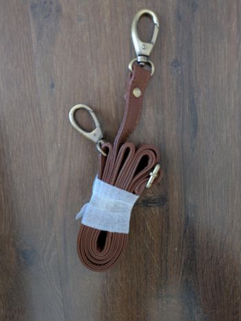 Lanière sac à main marron neuve