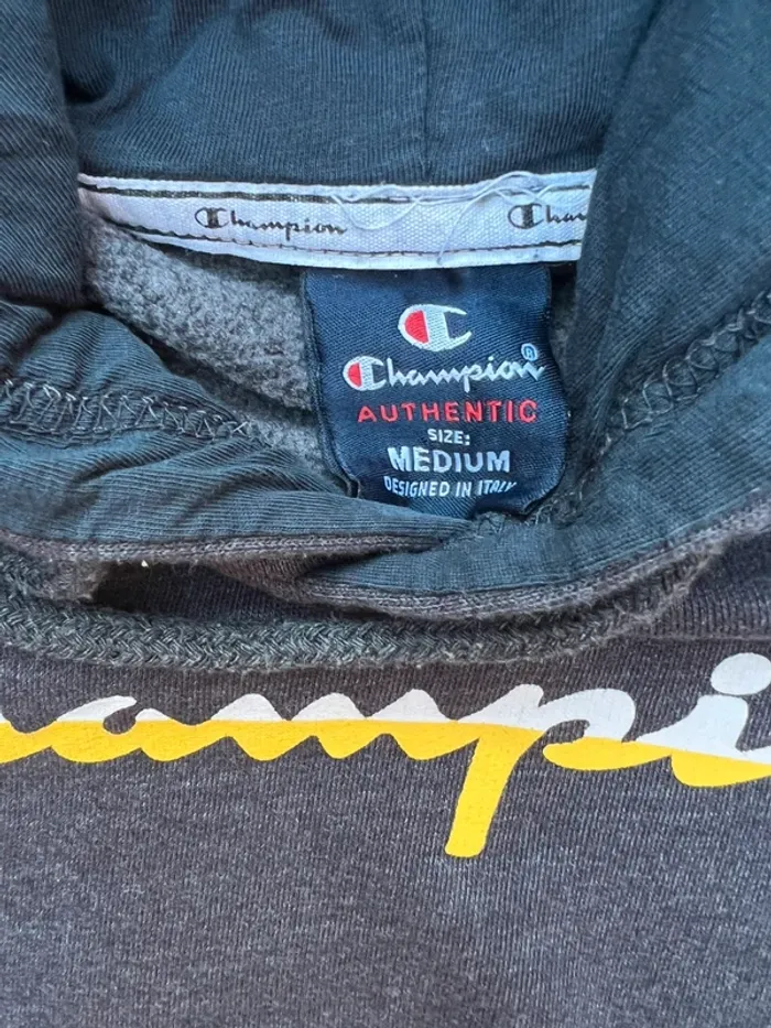 Sweat à capuche champion taille M - photo numéro 4