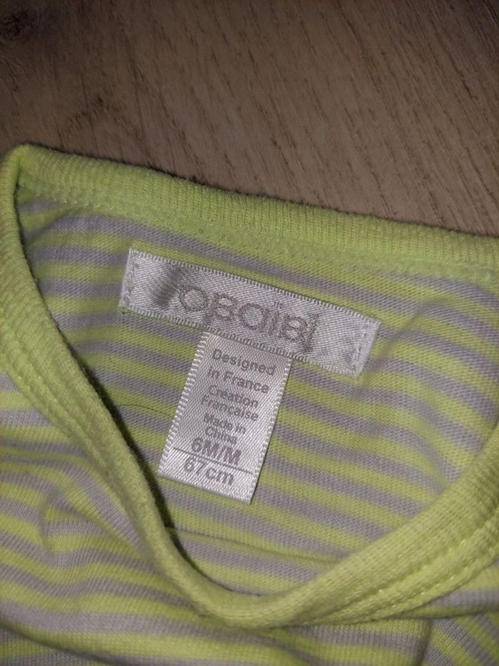 Ensemble 2 pièces 6 mois tbe - photo numéro 7