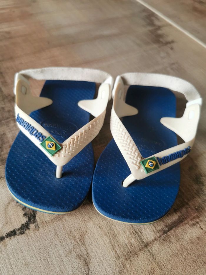 🌸Claquettes tongs Havaianas pointure 22 mixte - photo numéro 4