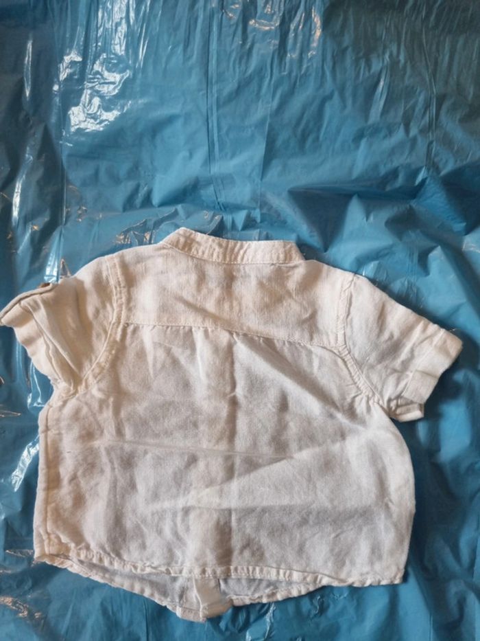 Lot 2 chemises bébé 3 mois Primark – quasi neuves - photo numéro 8