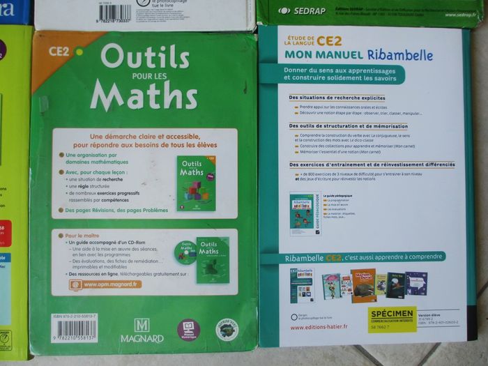 Lot de 7 manuels scolaires du CP au CE2 - photo numéro 9