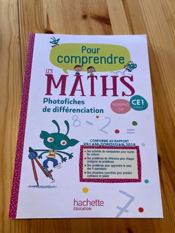 Photofiches - Pour comprendre les maths CE1
