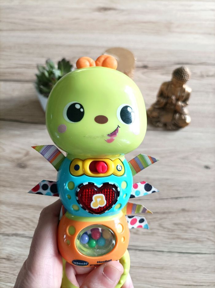 Hochet p'tite chenille VTech - photo numéro 2