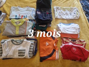 Lot 3 mois garcon