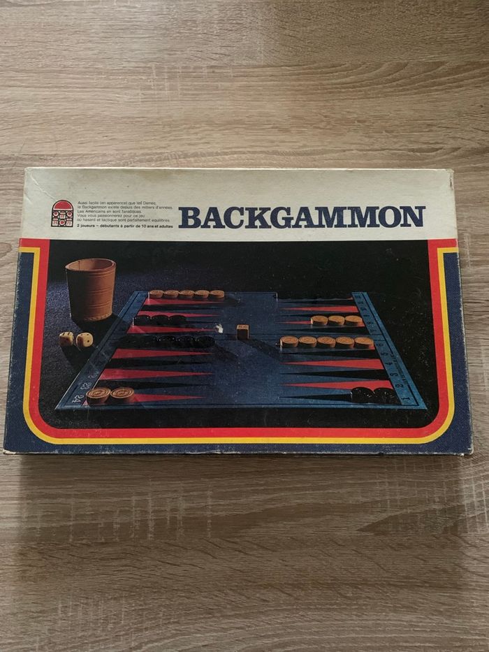 Jeu de backgammon