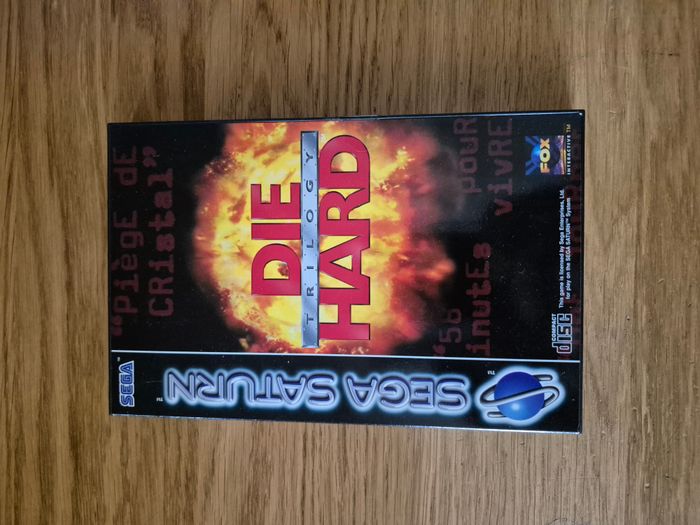 Jeu Die Hard Arcade - Sega Saturn - Complet Pal Cib