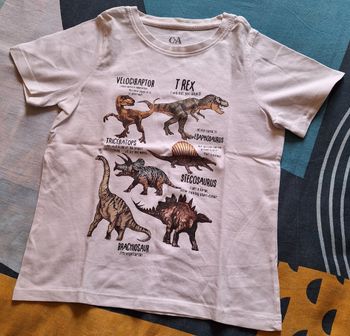 Tee-shirt manches courtes Dinos C&A 6 ans