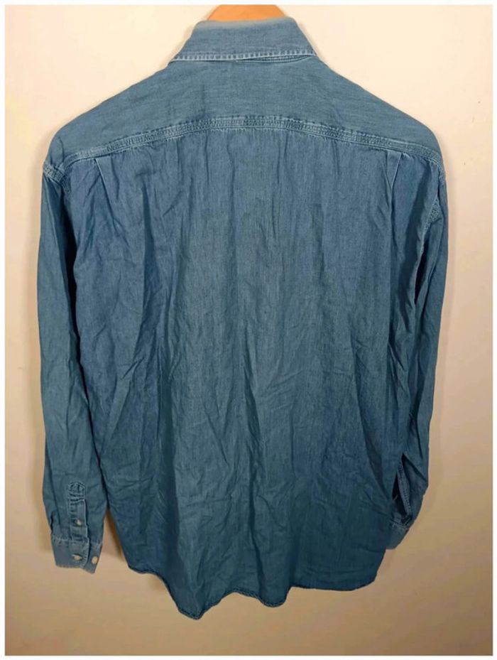 C14 chemise bleu Eden Park L - photo numéro 2