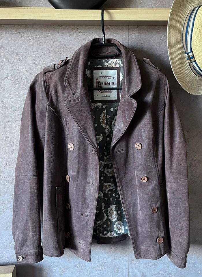 Veste en cuir Bonobo Jeans - photo numéro 3