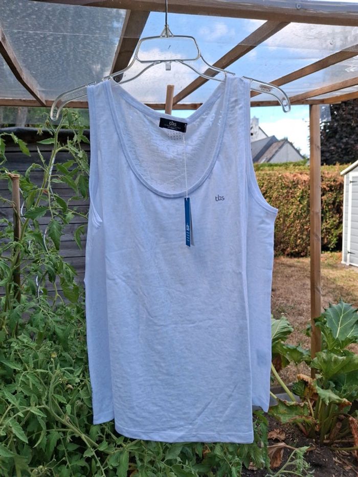Débardeur blanc léger