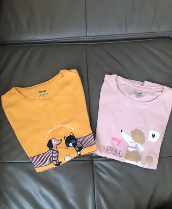 Lot 2 Tee-shirts Kiabi