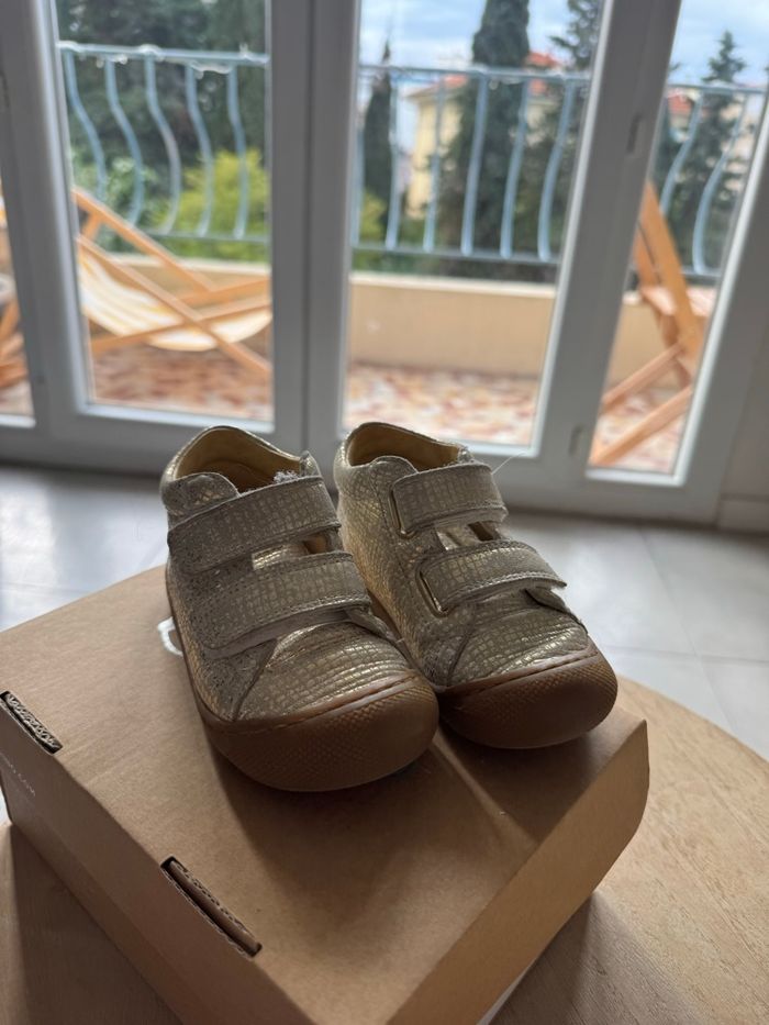 Chaussure bottes Naturino T23 Doré - photo numéro 5