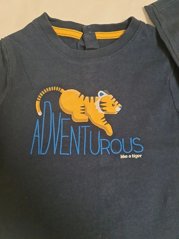 T-shirt ML 6mois Obaïbi - photo numéro 3