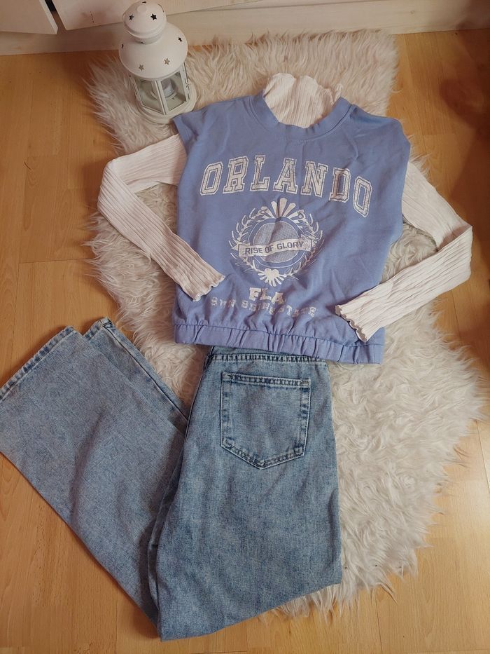 Lot vêtements T.S fille ado Only Shein Levi's TBE 👩 - photo numéro 3