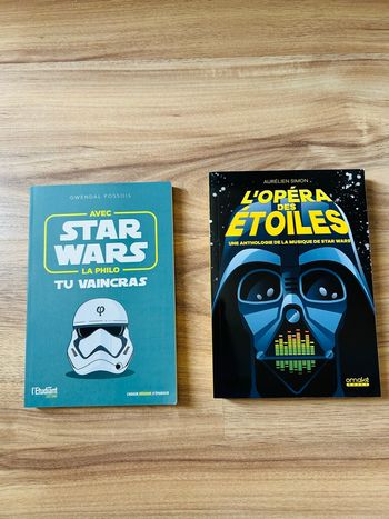 Lot de 2 Livres Star Wars Musique & Philosophie