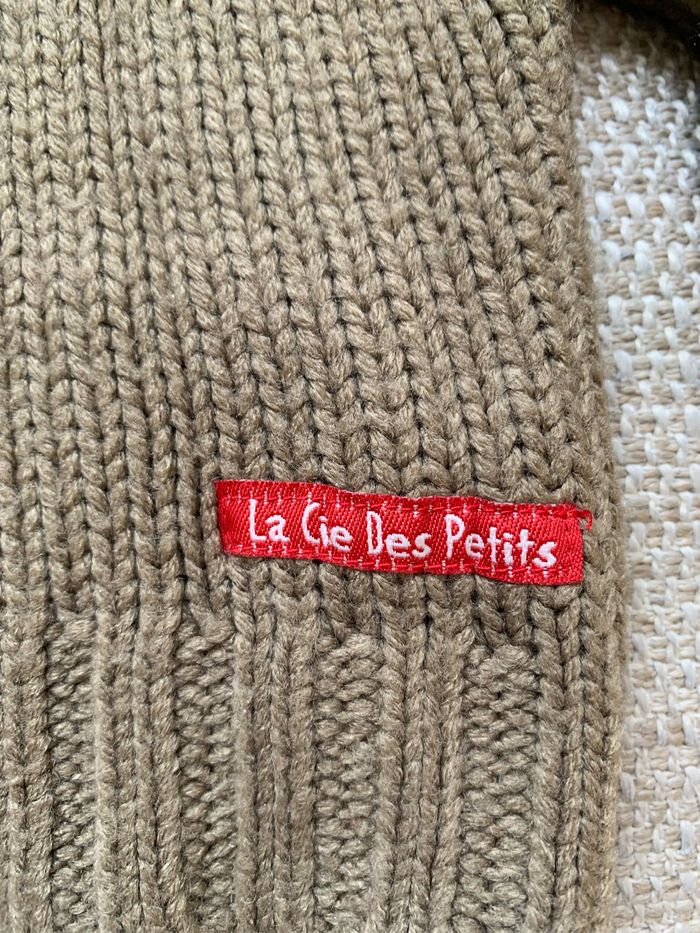 Gilet marron La Compagnie des petits 3 mois - photo numéro 2