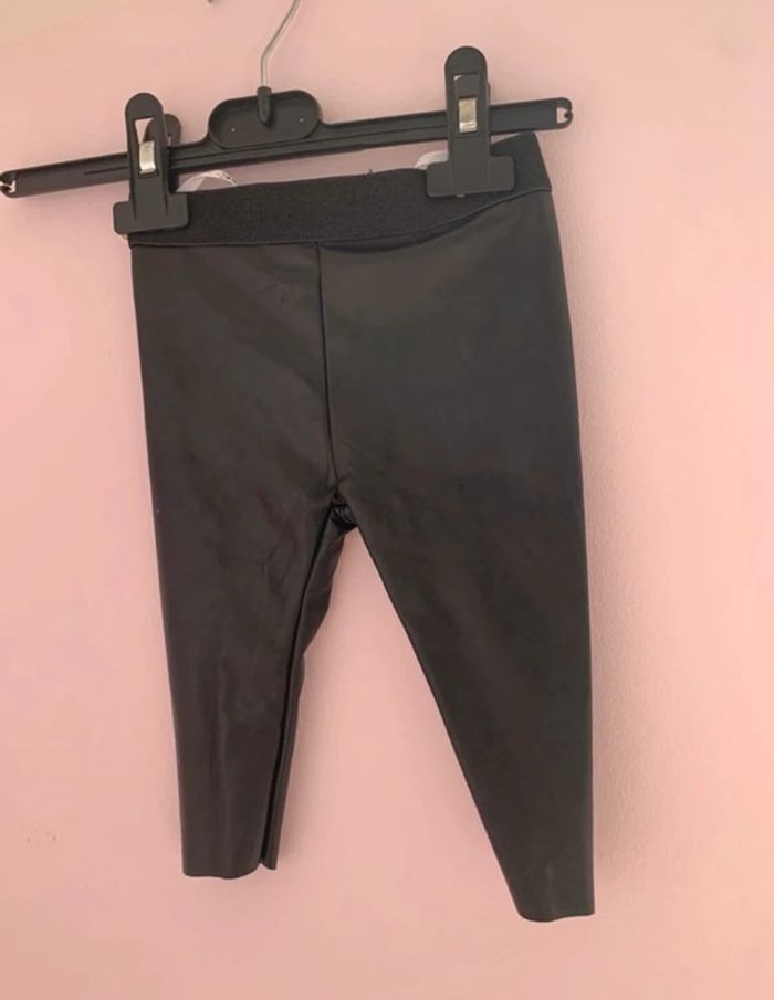 Legging simili cuir 6m
