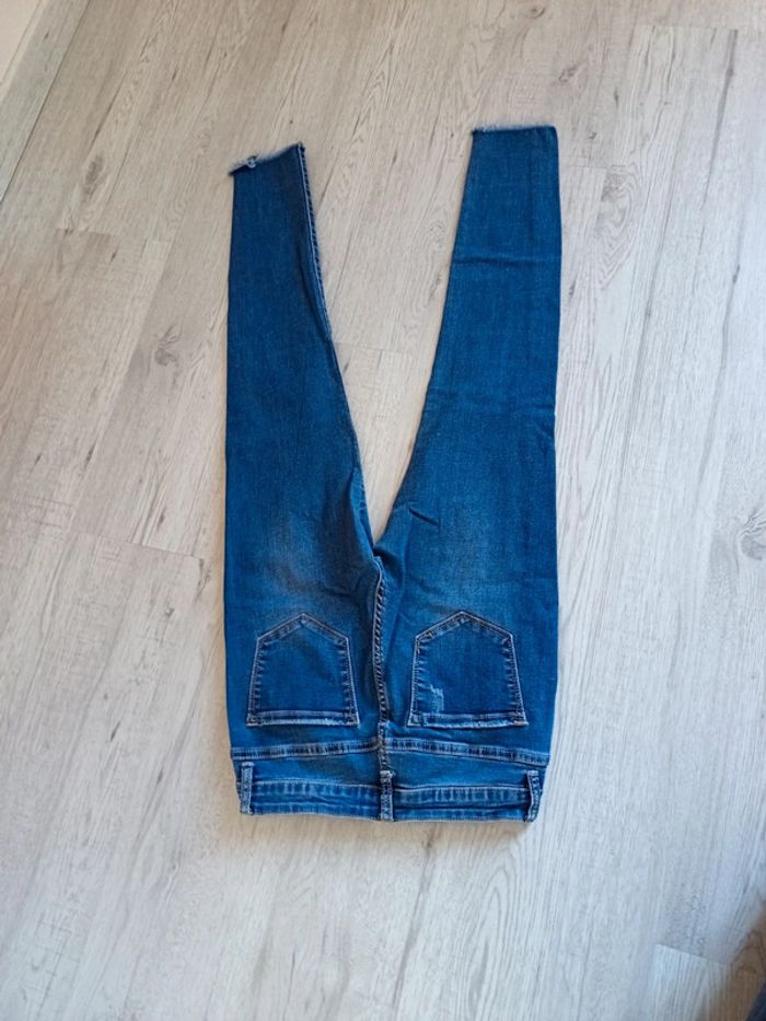 Pantalon jeans slim T36 S femme perle tbe gemo - photo numéro 10