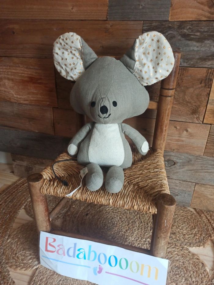 Peluche souris creatrice pantoufle de verre tbe - photo numéro 2