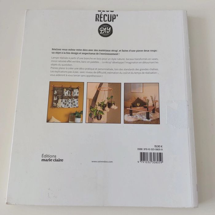 Livre - Déco récup' DIY: Rangements, luminaires, petit mobilier - photo numéro 2
