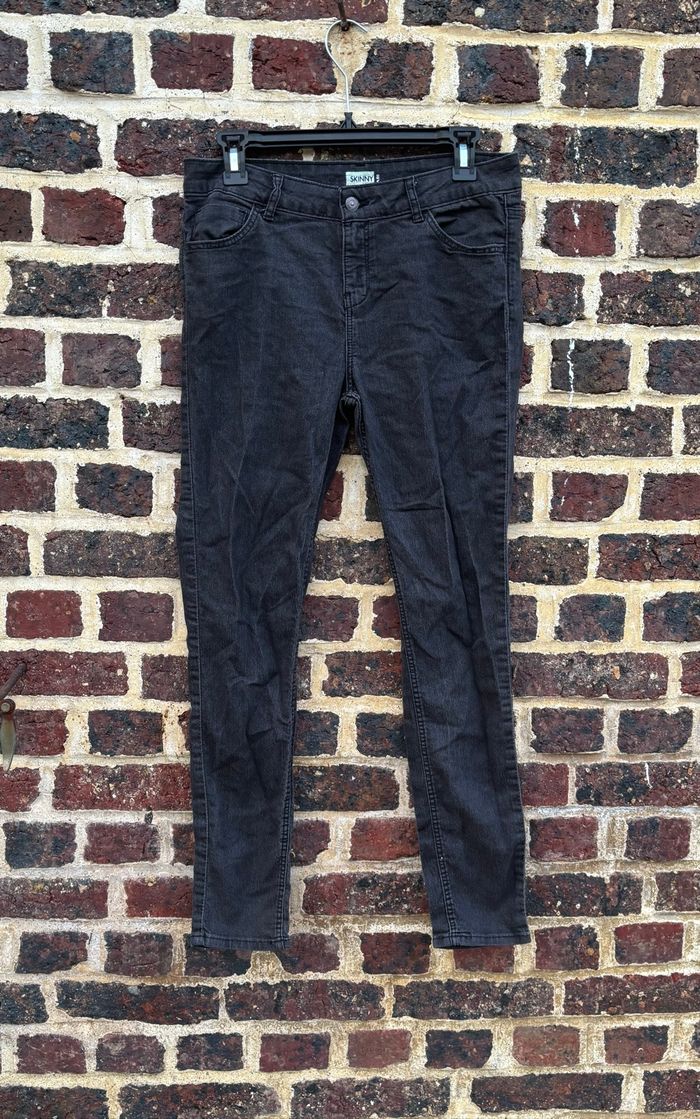 Pantalon en denim skinny – Gris foncé – T40 – Kiabi