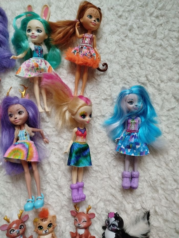 Lot poupées Enchantimals - photo numéro 3