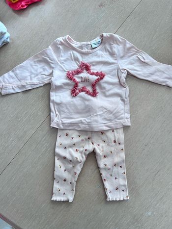 Ensemble rose TAO + kiabi 3M