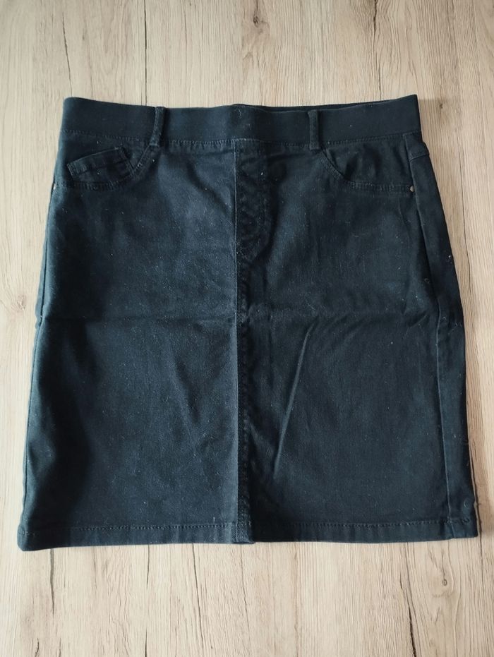 Jupe noire Camaïeu