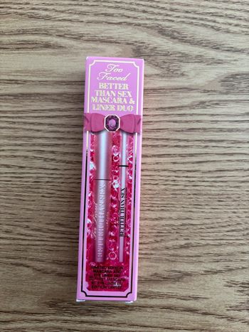 Coffret too faced mascara eye liner