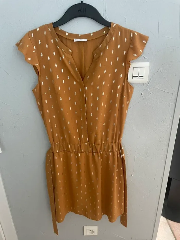 Robe manches courtes