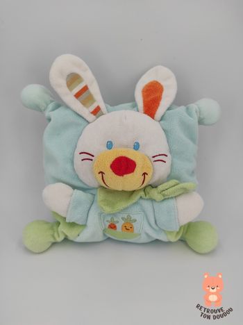 Doudou Coussin lapin Nicotoy
