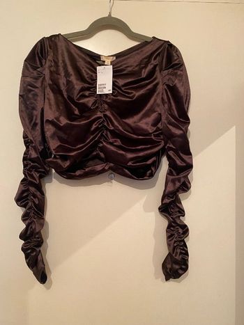 draped top taille L de chez H&M neuf