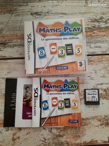 jeu nintendo DS Maths Play : La Gymnastique Des Chiffres