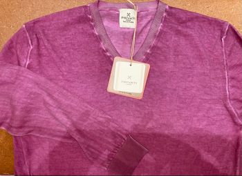 Pull col V teinture naturelle Privati Firenze