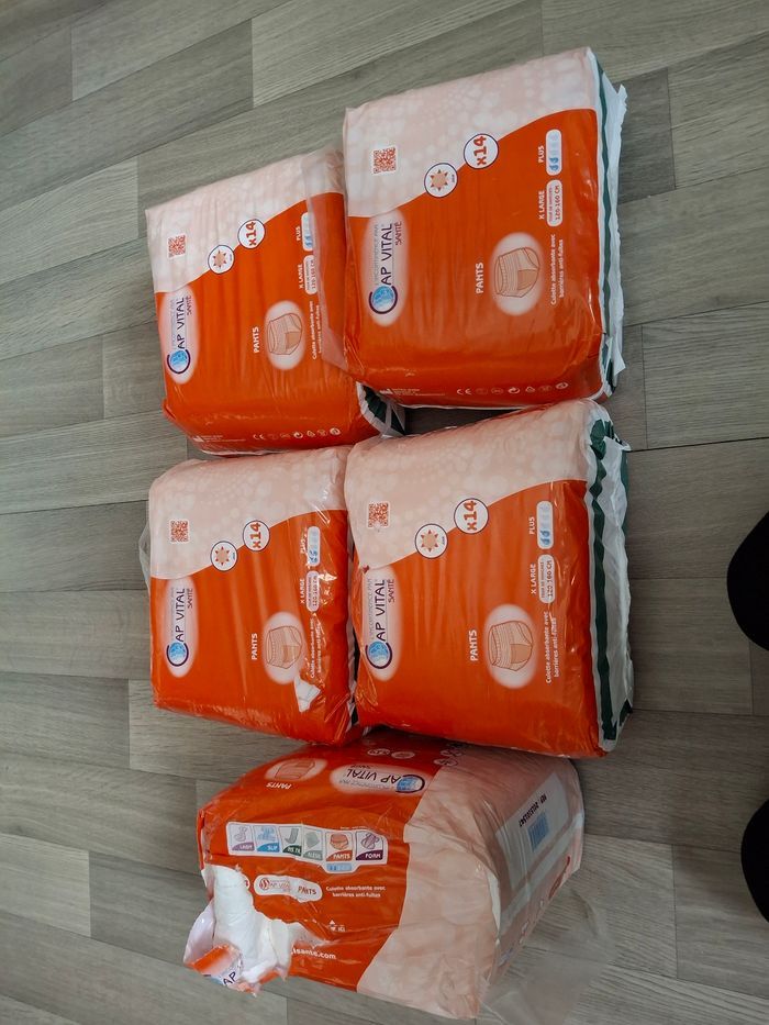 Lots de 5paquet couche