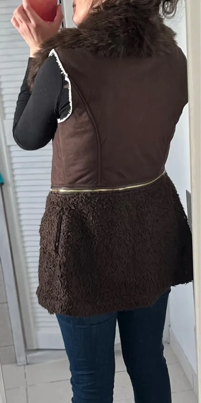 Jolie veste sans manches - transformable - taille 36 - photo numéro 7