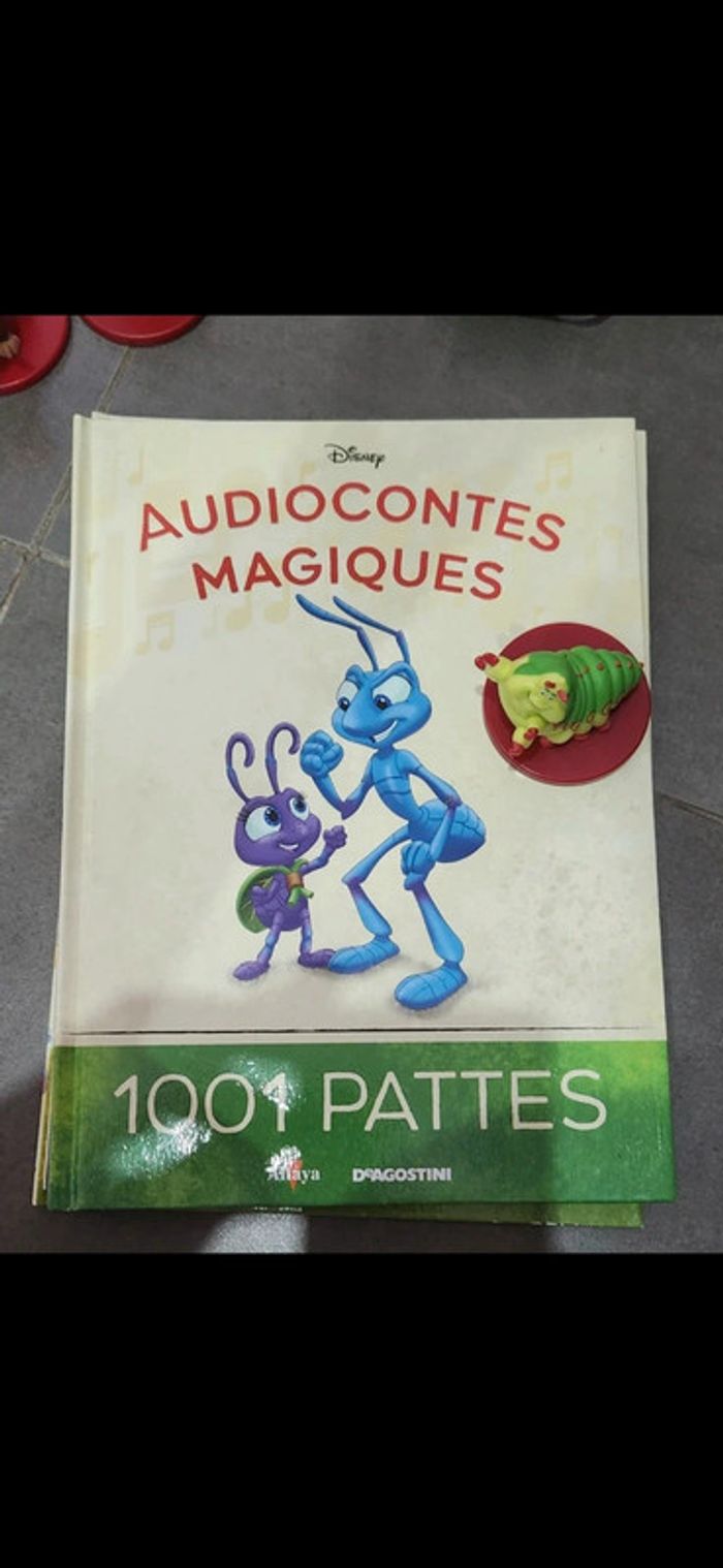 Numéro36 Livre + figurine édition audiocontes Magiques Altaya édition disney audio compte conte